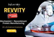 Revvity hiring Biochemist I Recombinant Protein Manufacturing | Life Science Jobs, Apply now Biochemist I Recombinant Protein Manufacturing Job at Revvity California,Life Science Jobs,Revvity careers