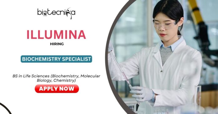 Biochemistry Jobs Apply For Biochemistry Specialist & Explore Illumina Careers