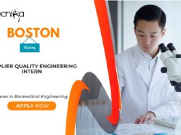 Biomedical Internship Opportunity at Boston- Apply Now Biomedical Engineering Jobs