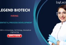 Biotech Jobs at Legend Biotech- Apply For Scientist Position Biotech Jobs at Legend Biotech- Apply For Scientist Job
