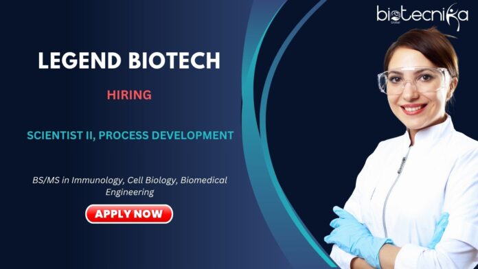 Biotech Jobs at Legend Biotech- Apply For Scientist Job