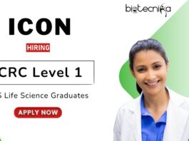 Clinical Research Job at ICON Life Science Graduates Apply Now 