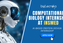 Computational Biology Internship at Insmed | AI-Based Protein Design Internship Computational Biology Internship at Insmed AI-Based Protein Design Internship - Apply Now. Life Science Internship.