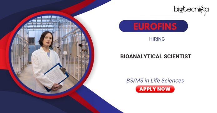 Eurofins Careers Apply for Bioanalytical Scientist Position