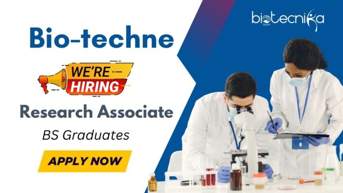Freshers Stem Cell Job for Research Associate Role | Jobs for BS Graduates - Apply
