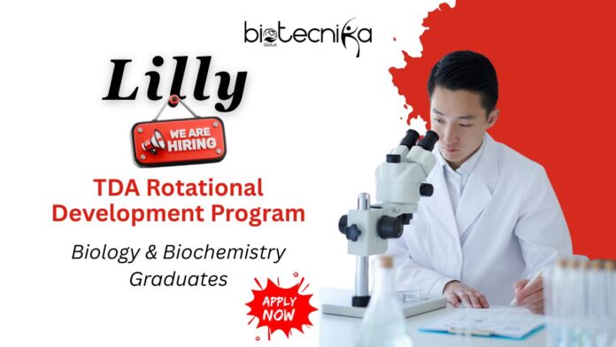 Jobs in US - Job Vacancy at Lilly | Biology & Biochemistry Graduates Apply Now