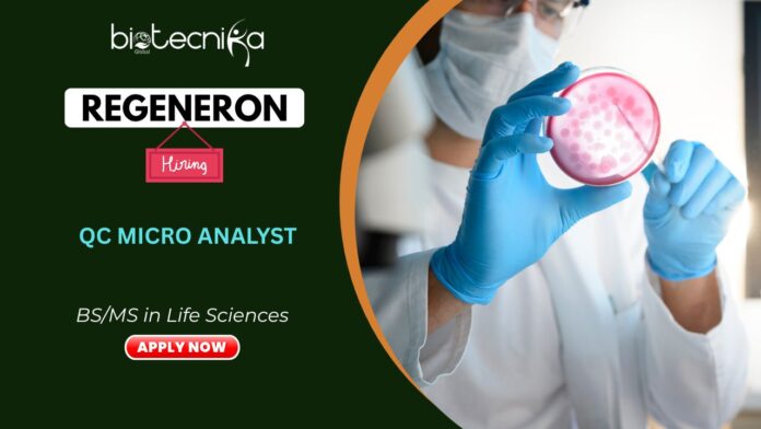 Microbiology Jobs at Regeneron: Apply Today & Discover QC Jobs