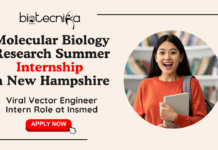 Molecular Biology Research Summer Internship in New Hampshire | Apply for the Viral Vector Engineer Intern Role at Insmed Molecular Biology Research Summer Internship in New Hampshire Apply for the Viral Vector Engineer Intern Role at Insmed