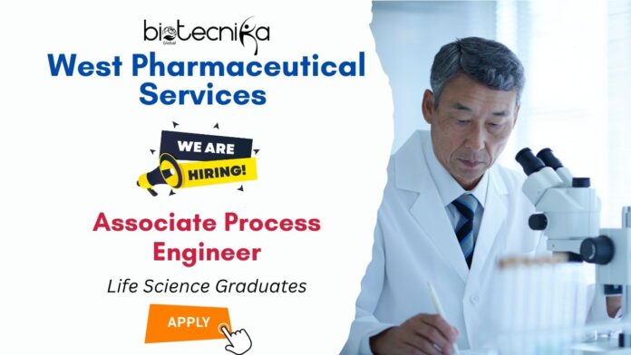 Process Engineer Job Vacancy at West Pharmaceutical Services | Life Science Graduates Apply Now