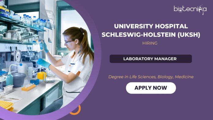 Research Jobs At UKSH- Apply Now Biology Jobs & Life Science Jobs