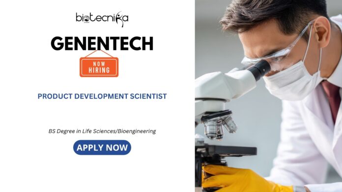 Scientist Jobs At Genentech- Apply Now Life Science Jobs Biochemistry Jobs Scientist Jobs At Genentech- Apply Now Life Science Jobs Biochemistry Jobs