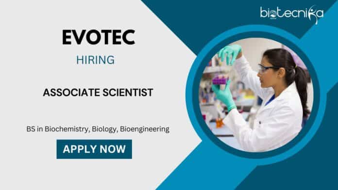 Scientist Jobs at Evotec- Opportunity for Life Science Graduates