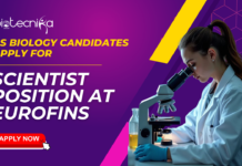 Scientist Job Opening at Eurofins – BS Biology Candidates Apply Now Scientist Position at Eurofins - BS Biology Candidates Apply Now. Job Opening at Eurofins