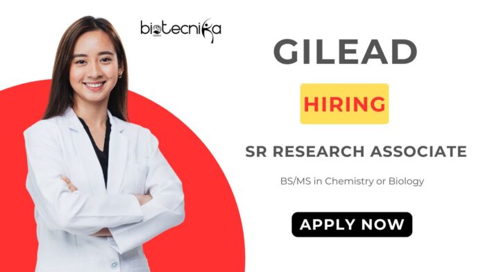 Research Associate Jobs in Gilead