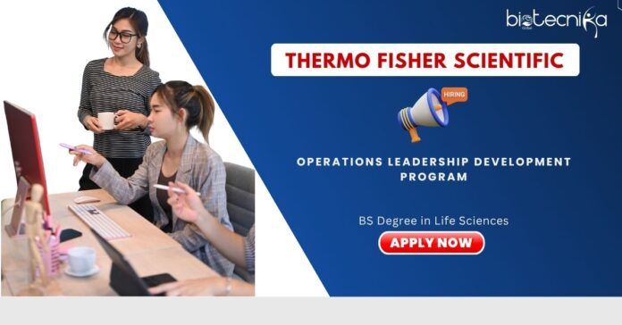 Thermo Fisher Careers Join Operations Leadership Development Program 