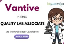 Vantive Hiring Microbiology Candidates For QA Job Openings, Apply Now A Lucrative opportunity to join for QA Jobs in Microbiology at Vantive Careers Apply Now!