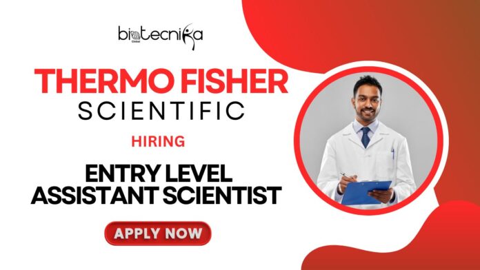 A Promising Life Science Job Opportunity at Thermo Fisher Careers Apply for Scientist Jobs Now!