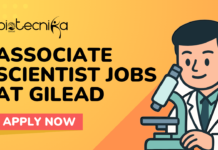 Associate Scientist Jobs at Gilead | Bioengineering Careers Associate Scientist Jobs at Gilead Bioengineering Careers - Apply Now