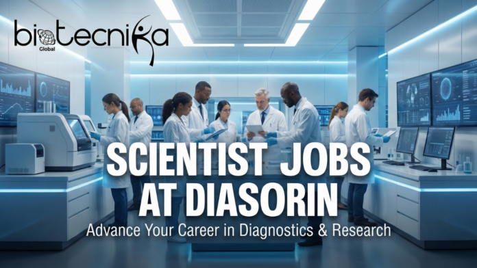 Scientist Jobs at Diasorin. R&D Career Opportunity USA. Life Science career opportunities in the USA. Life Science Jobs