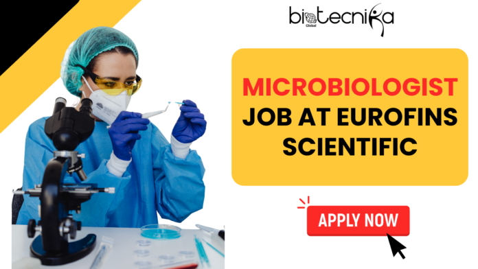 Entry Level Microbiologist job at Eurofins in Lancaster, PA. Microbiologist Job at Eurofins Scientific. Latest Life Science Jobs in the USA