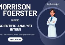 Exciting Life Science Internship Opportunity at MoFo | Apply for the Scientific Analyst Intern Role Now! Exciting Life Science Internship Opportunity at MoFo Apply for the Scientific Analyst Intern Role Now!