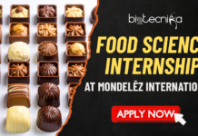 Food Science Internship at Mondelēz International | Food Science and Food Tech Career Opportunities Food Science Internship At Mondelēz International