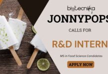 Food Science Internship at Jonny Pops | Apply for the R&D Intern Role Now! Food Science Internship at Jonny Pops Apply for the R&D Intern Role Now!