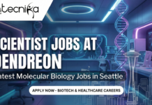 Scientist Jobs at Dendreon | Latest Molecular Biology Jobs in Seattle Scientist Jobs at Dendreon. Explore this Scientist Position at Dendreon in Seattle. Latest Molecular Biology Jobs in Seattle.