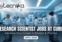 Research Scientist Job at Curia | R&D Jobs in United States Research Scientist Jobs at Curia. R&D scientist jobs in the USA. Latest Life Science Jobs at Curia. BS and MS Life Science grads can apply
