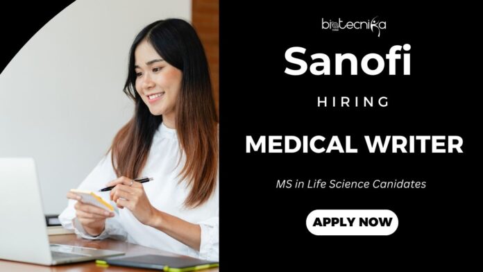 Latest Medical Writing Jobs at Sanofi Careers Apply for Medical Writer Role Now! Latest Medical Writing Jobs at Sanofi Careers Apply for Medical Writer Role Now!