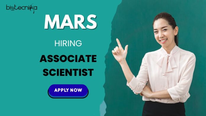 Latest Scientist Jobs at Mars Careers Apply for the Biological Science Job Now!