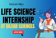 Life Science Internship at Gilead Sciences | Biologics & Manufacturing Role Life Science Internship at Gilead Sciences. Biologics & Manufacturing Role. Explore the Gilead Life Science Internship.
