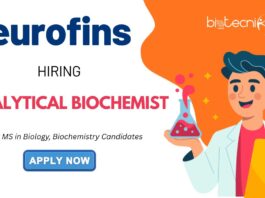 Openings for Biology Jobs at Eurofins Careers Apply for Biochemistry Job Now!