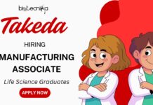 Openings for Life Science Jobs | Apply for Production Associate Role at Takeda Careers Now! Openings for Life Science Jobs Apply for Production Associate Role at Takeda Careers Now!