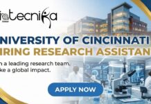 Part-Time Research Assistant Job at University of Cincinnati College of Medicine | Apply Now for the Life Science Job! Part-Time Research Assistant Job at University of Cincinnati College of Medicine Apply Now for the Life Science Job!