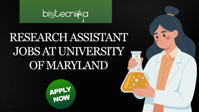 Research Assistant Jobs at University of Maryland. Biology Jobs Opportunities. Apply now for the Scientist I – Microbiology position at Pace.