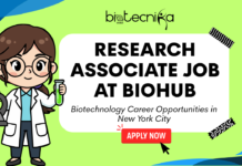 Research Associate Job at Biohub | Biotechnology Career Opportunities in New York City Research Associate Job at Biohub. Biotechnology Career Opportunities in New York City. Apply for the Research Associate Job in New York City.