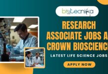 Research Associate Jobs at Crown Bioscience | Life Science Careers Research Associate Jobs at Crown Bioscience | Life Science Careers - Apply Now