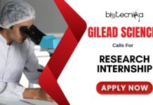Research Internship Opportunities at Gilead Sciences | Apply Now! Research Internship Opportunities at Gilead Sciences Apply and start your Biology Career Now!