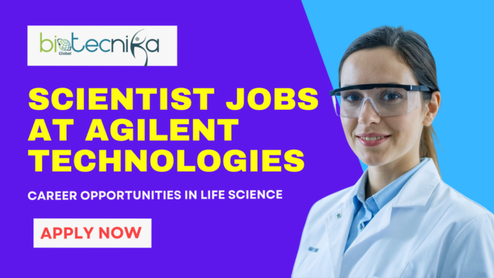 Scientist Jobs at Agilent Technologies. Career Opportunities in Life Science. Product Lifecycle Responsible R&D Scientist job in Denmark.