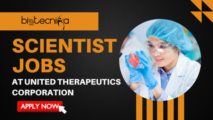 Scientist Jobs at United Therapeutics Corporation Scientist Jobs at United Therapeutics Corporation. Explore the Scientist – Matrix Biology job at United Therapeutics. Biology scientist job
