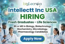 Life Sciences Jobs at Intellectt Inc USA | Apply for Entry-Level Opportunities Fresh graduates exploring entry-level life sciences jobs at Intellect Inc in the U.S., gaining hands-on Pharma & Med Device experience