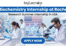 Biochemistry Internship at Roche | Research Summer Internship in USA Apply for a Biochemistry internship at Roche. Explore a paid Summer Internship in molecular labs research through Roche careers in the USA.