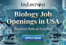 Latest Biology Job Openings in USA | Join as a Scientist at Eurofins Biology Job Openings in USA. Apply for a Scientist Role at Eurofins. Explore a rewarding biology jobs opportunity at Eurofins in USA.