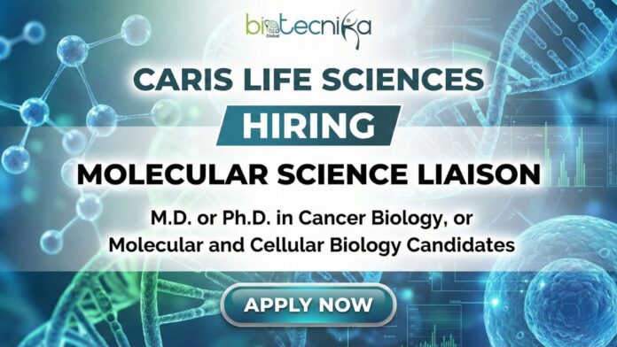 Molecular Science Liaison Job at Caris Life Sciences – Precision Medicine Careers in Oncology