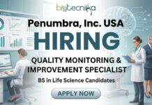 Life Science jobs at Penumbra, Inc. USA | Apply for Quality Monitoring & Improvement Specialist Role Quality Monitoring & Improvement Specialist at Penumbra – Life Science Job in Alameda, CA