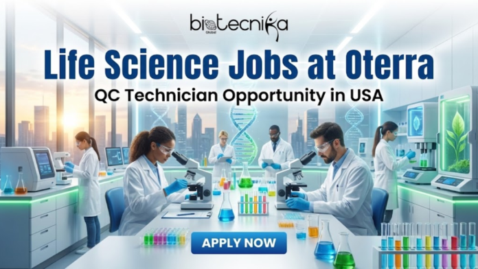 Life Science Jobs at Oterra. QC Technician Opportunity in USA. Latest Life Science Jobs in USA. Biotech Jobs at Marshfield