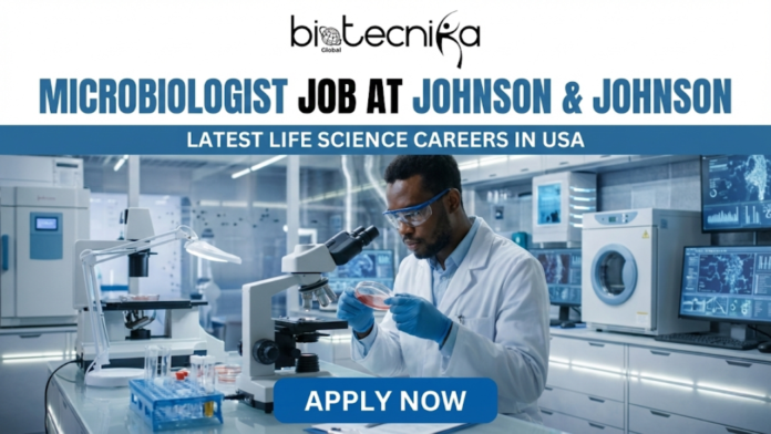Microbiologist Job at Johnson & Johnson. Latest Life Science Careers in USA. Apply for the Advanced Therapy Process Microbiologist role.