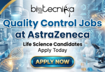 Quality Control Jobs at AstraZeneca | Life Science Candidates Apply Today Explore top quality control jobs in the USA. Apply for the Associate Quality Control Environmental Monitoring role In USA