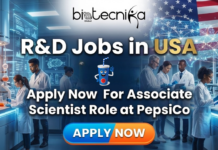 Research Jobs in USA | Apply Now For Associate Scientist Role at PepsiCo Explore R&D jobs at PepsiCo as an Associate Scientist in regulatory testing. Build your scientist role career in the USA.